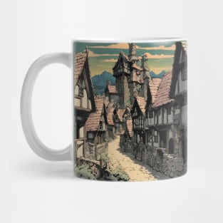 Medieval Village Mug